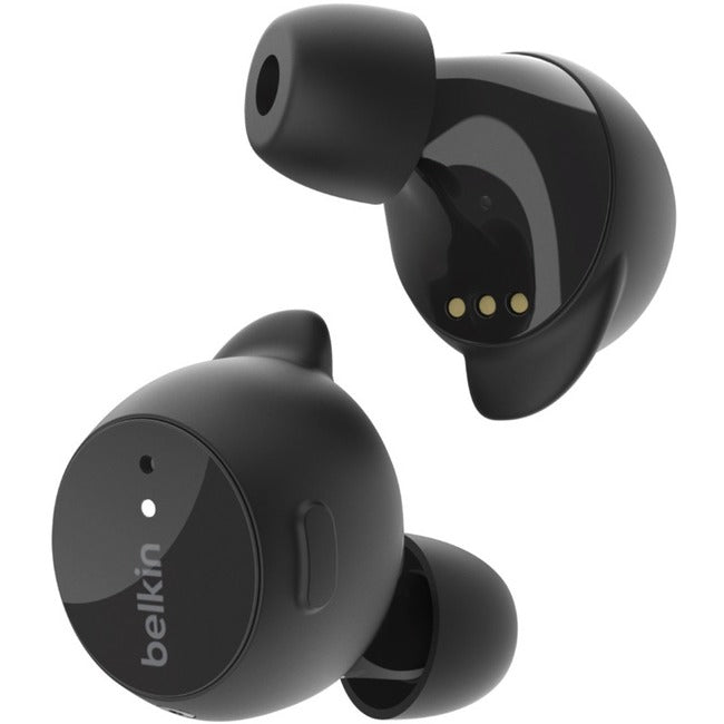 Belkin SOUNDFORM Immerse True Wireless Earbud Earset - Black Belkin SOUNDFORM Immerse True Wireless Earbud Earset - Black